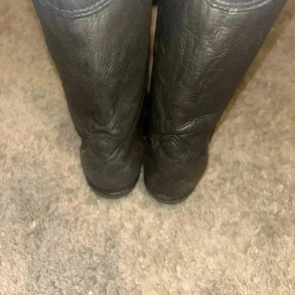 Leather black boots - Picture 6 of 7